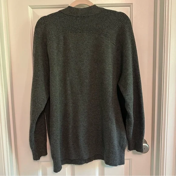 A New Day Dark Gray Oversized Cardigan, Size M - Picture 4 of 4